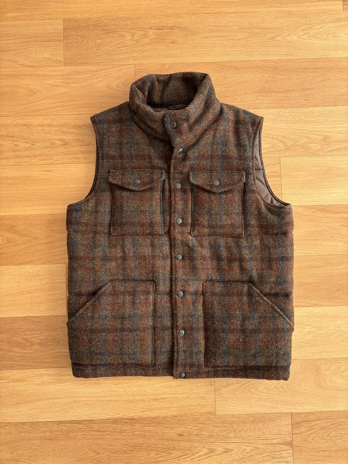해리스 트위드 베스트 조끼 L 상품이미지1