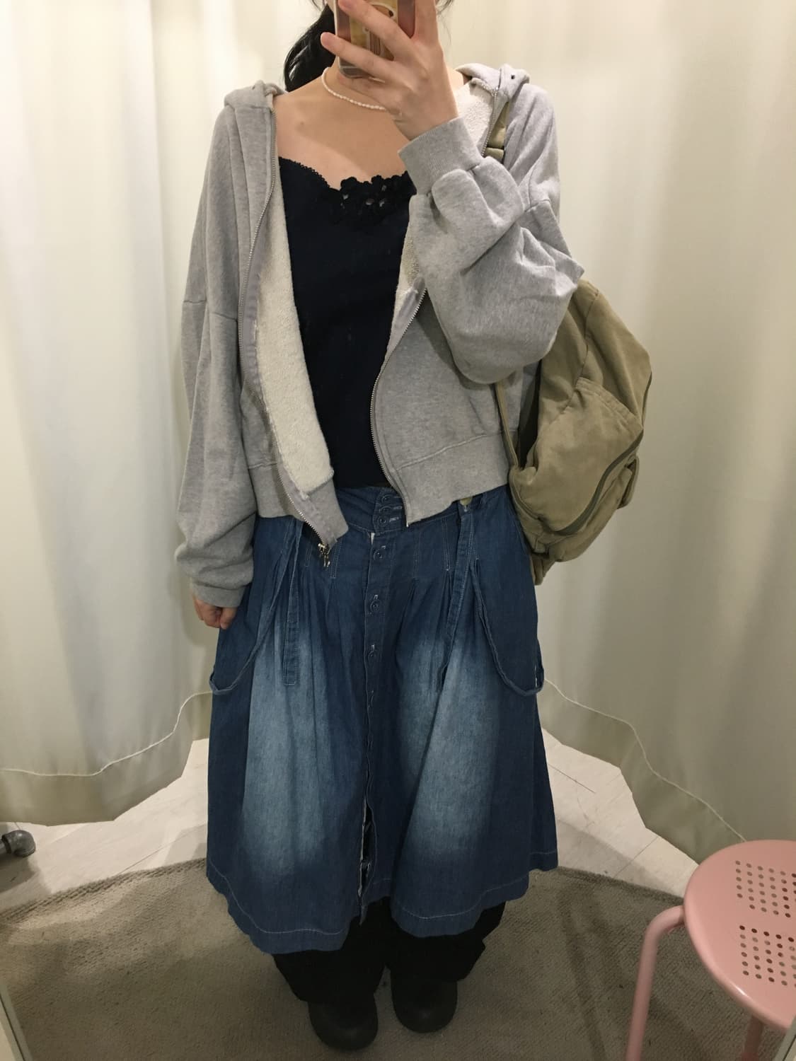 mori overall skirt 상품이미지4