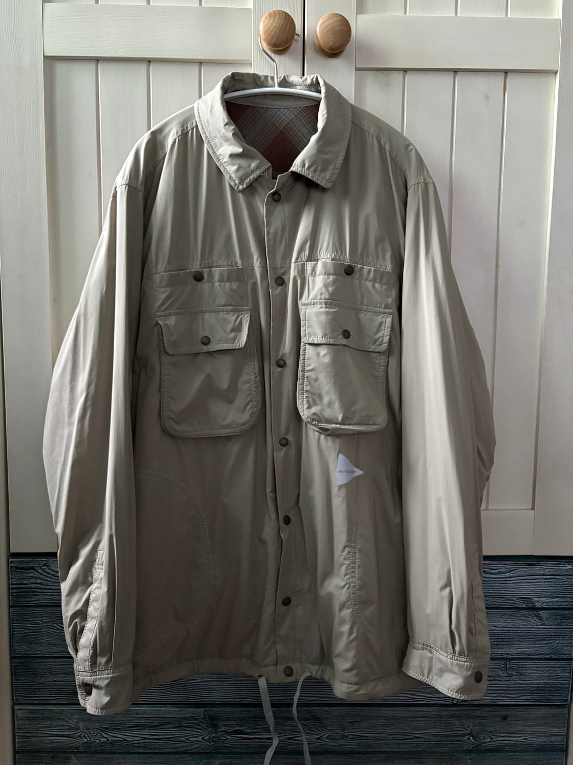 앤드원더 리버시블 자켓 5사이즈 상품이미지5