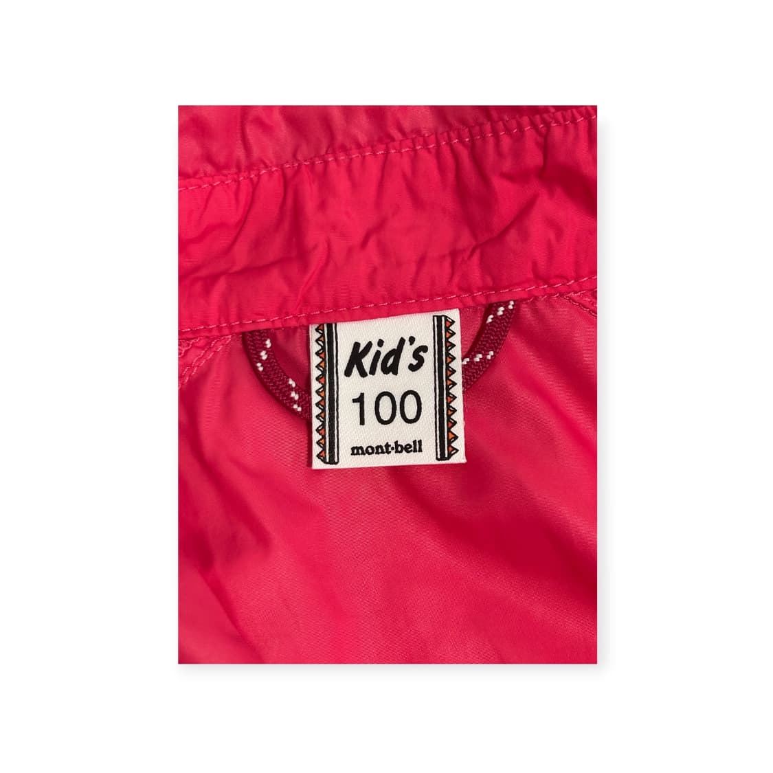 몽벨 키즈 경량 바람막이(100) 상품이미지5