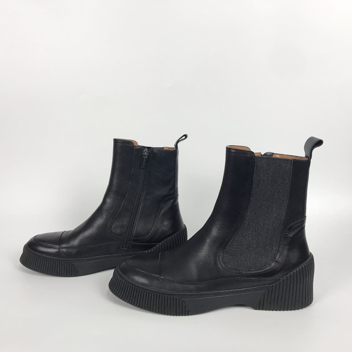 말로 malo 레더 첼시 부츠 여성255 상품이미지3