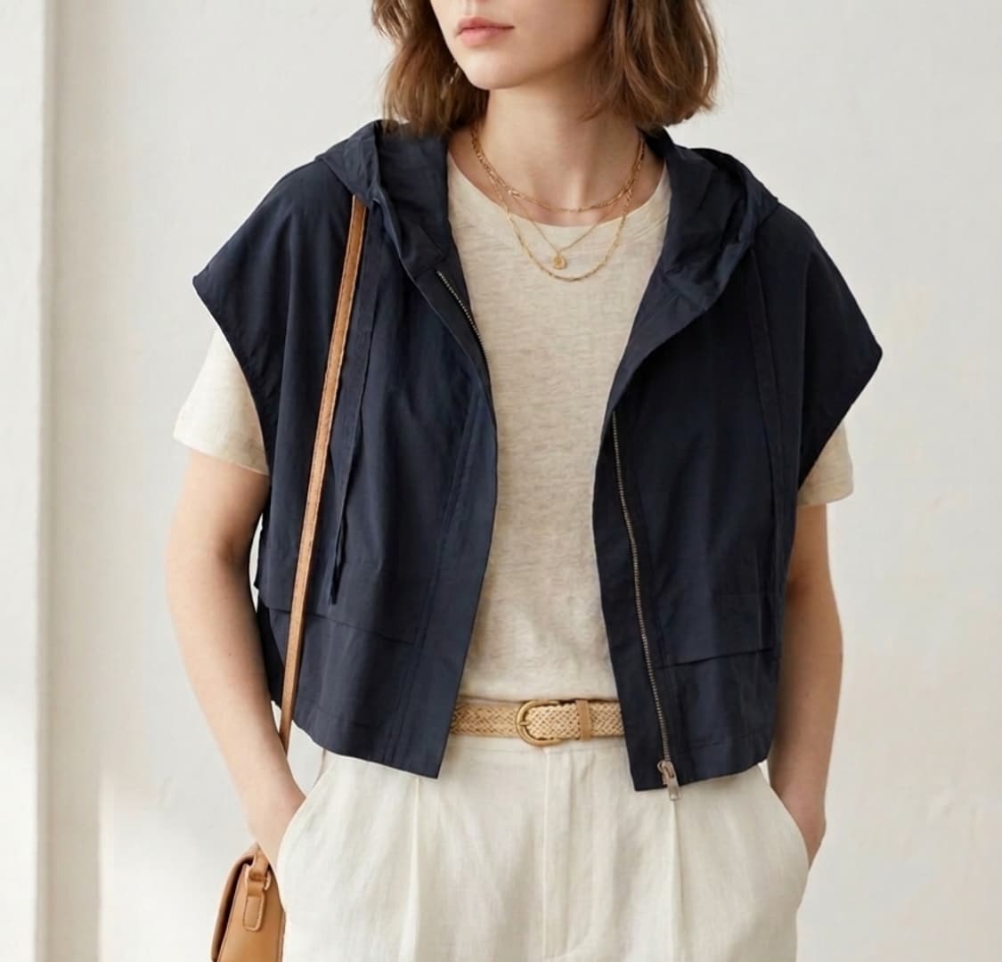 [F]매긴 후드 베스트 상품이미지1