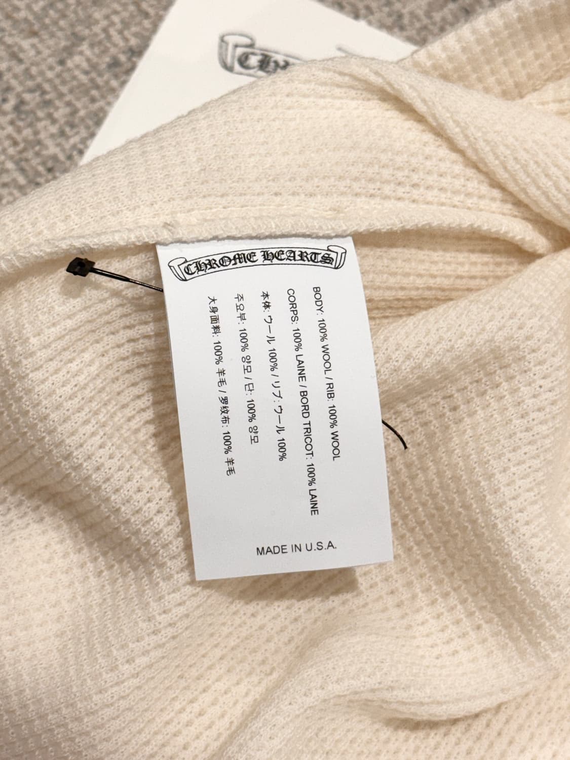 크롬하츠 자수 크로스볼 헨리넥 상품이미지3