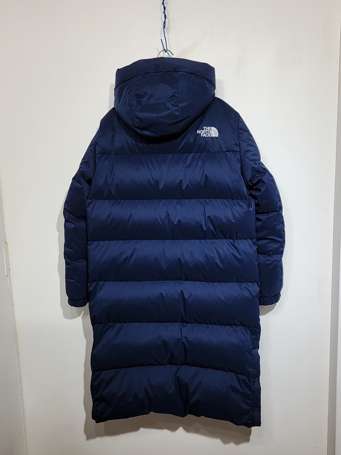 (XL) 노스페이스 오리털 롱패딩 점퍼 네이비 후드 다운코트  상품이미지6