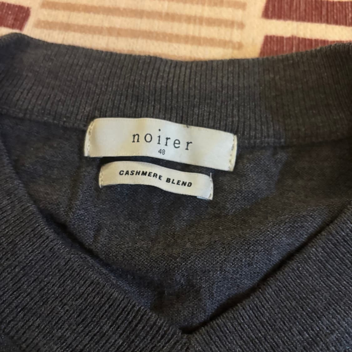 노이어 레이어드 풀오버 가디건 니트 48 상품이미지3