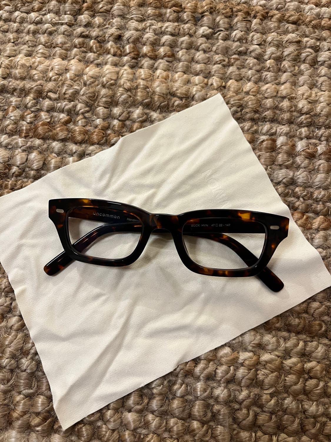 UNCOMMON 언커먼아이웨어 BUCK 다크하바나 안경 상품이미지1
