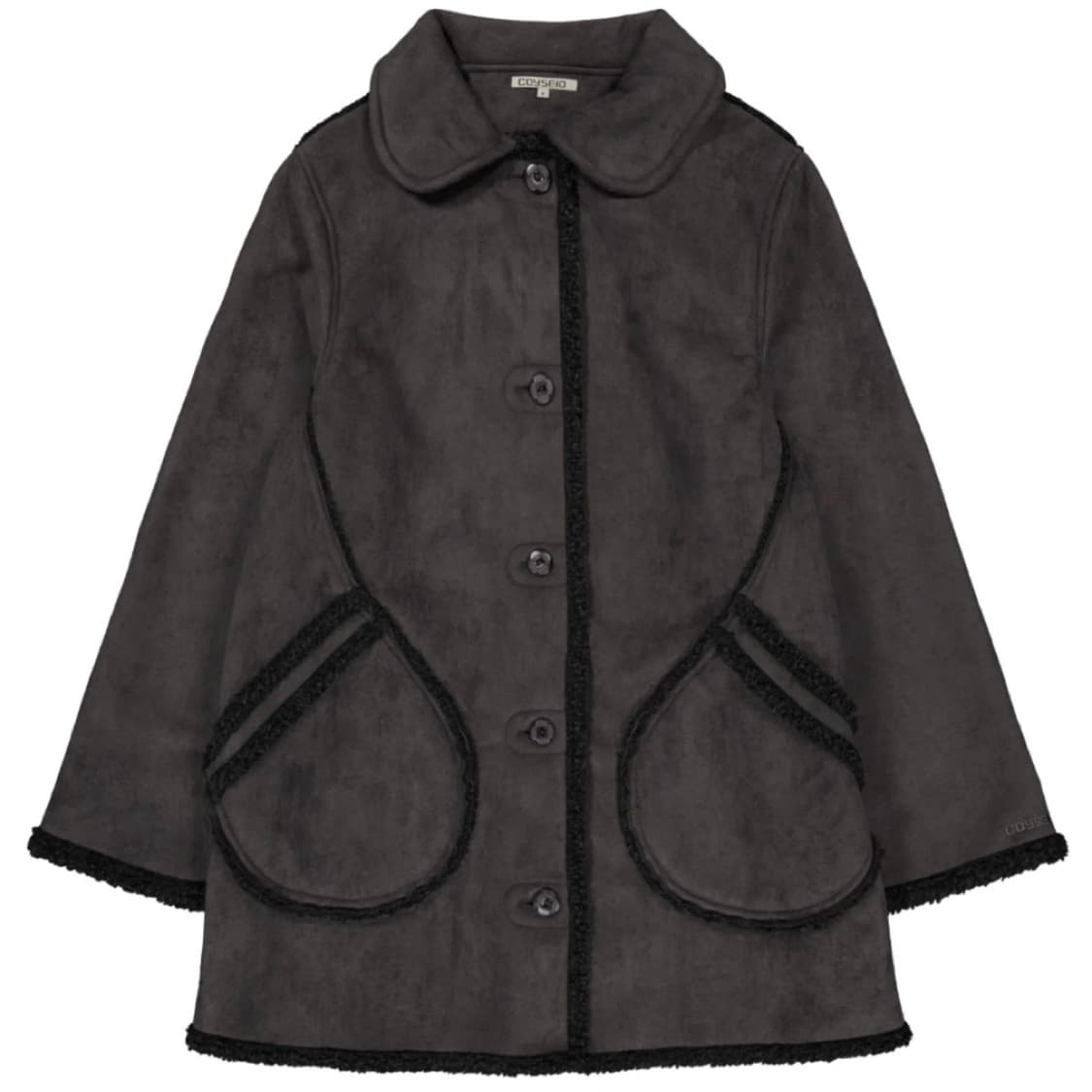 코이세이오 ROUND COLLAR SUEDE JACKET 상품이미지1