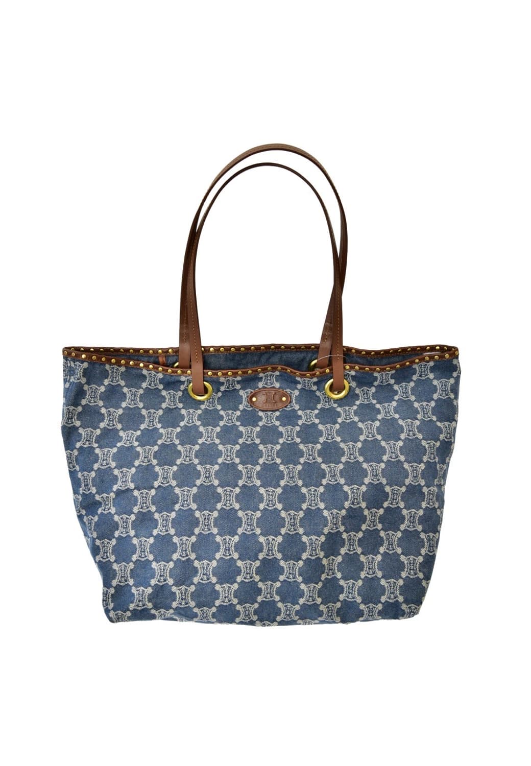 셀린느 데님 트리오페 빅 쇼퍼백 (정품) 상품이미지2