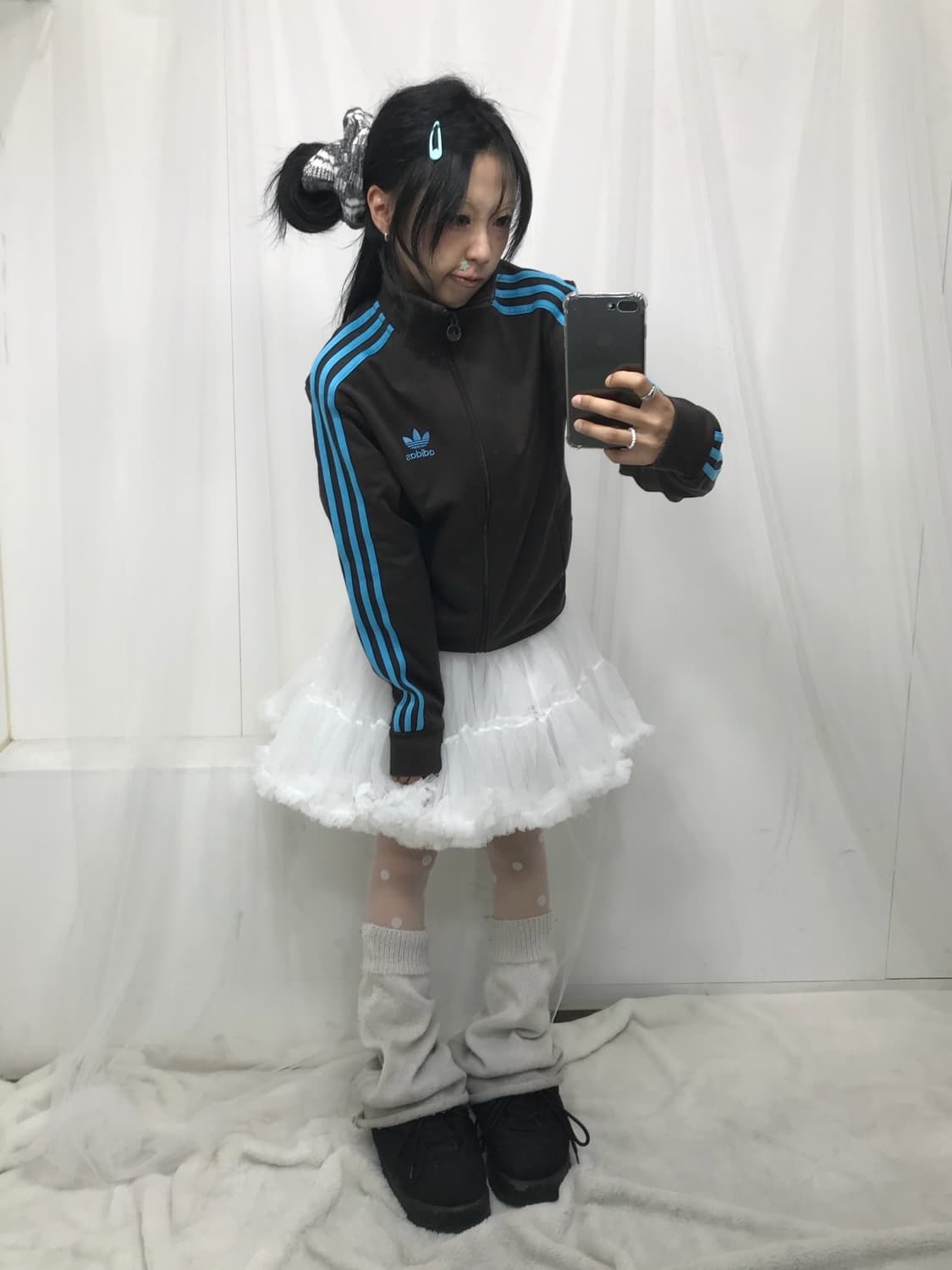 < Adidas Mint Chocolate Track Jersey > 상품이미지3