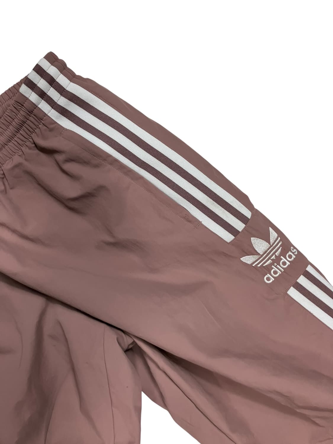 아디다스 삼선 트랙 팬츠 핑크브라운 L 상품이미지2