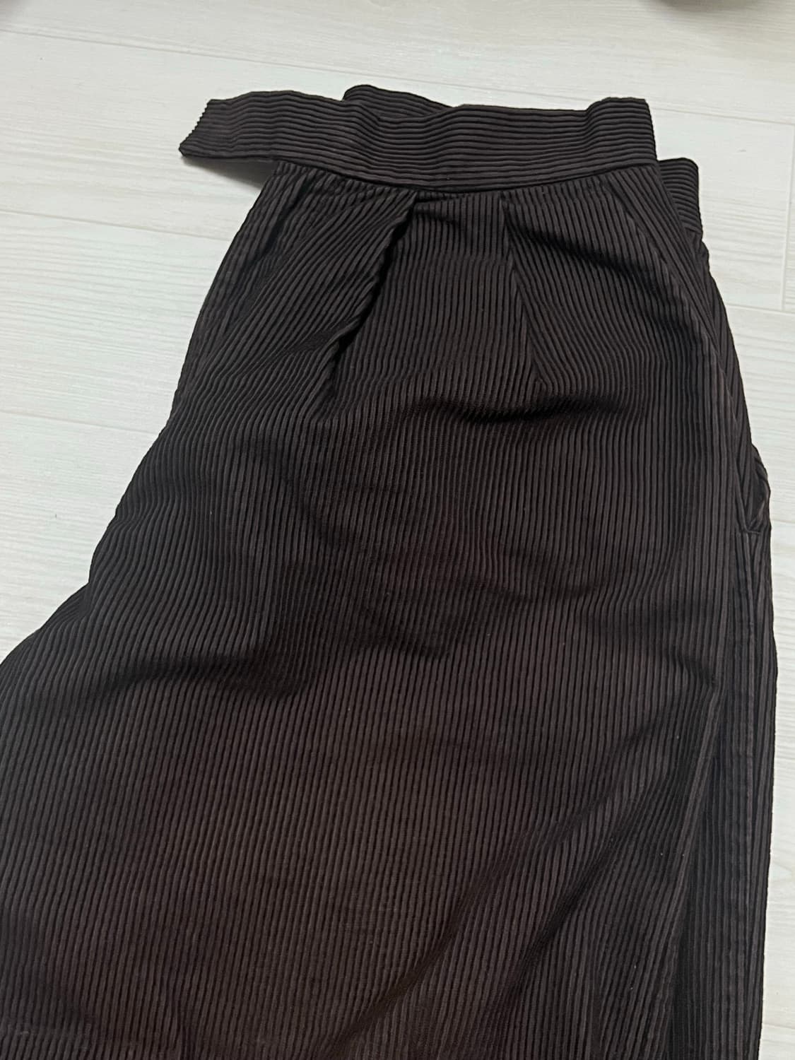 빈티지 브라운 코듀로이 팬츠 상품이미지1