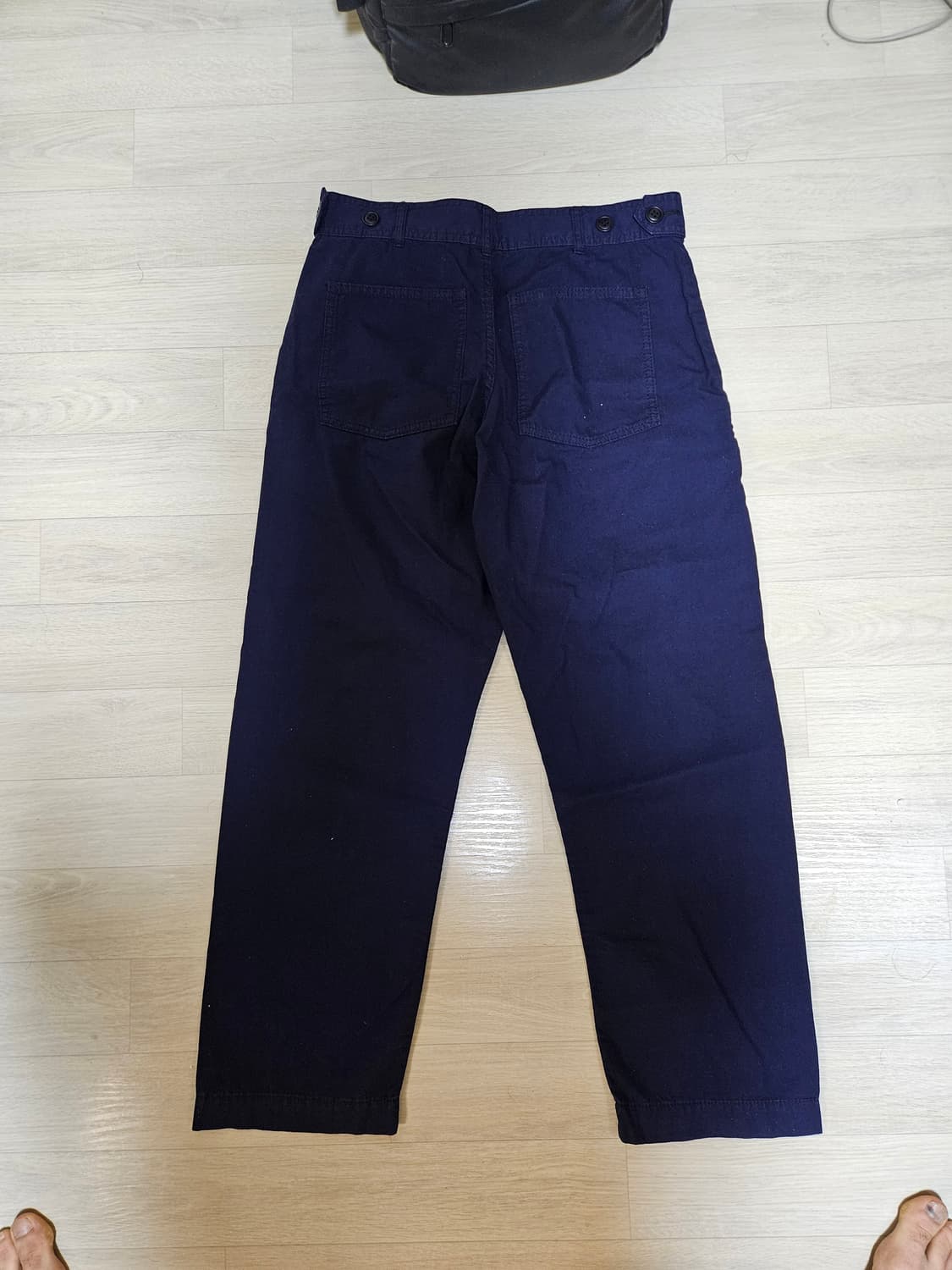 COMME DES GARCONS Black 꼼데 네이비 팬츠 상품이미지2