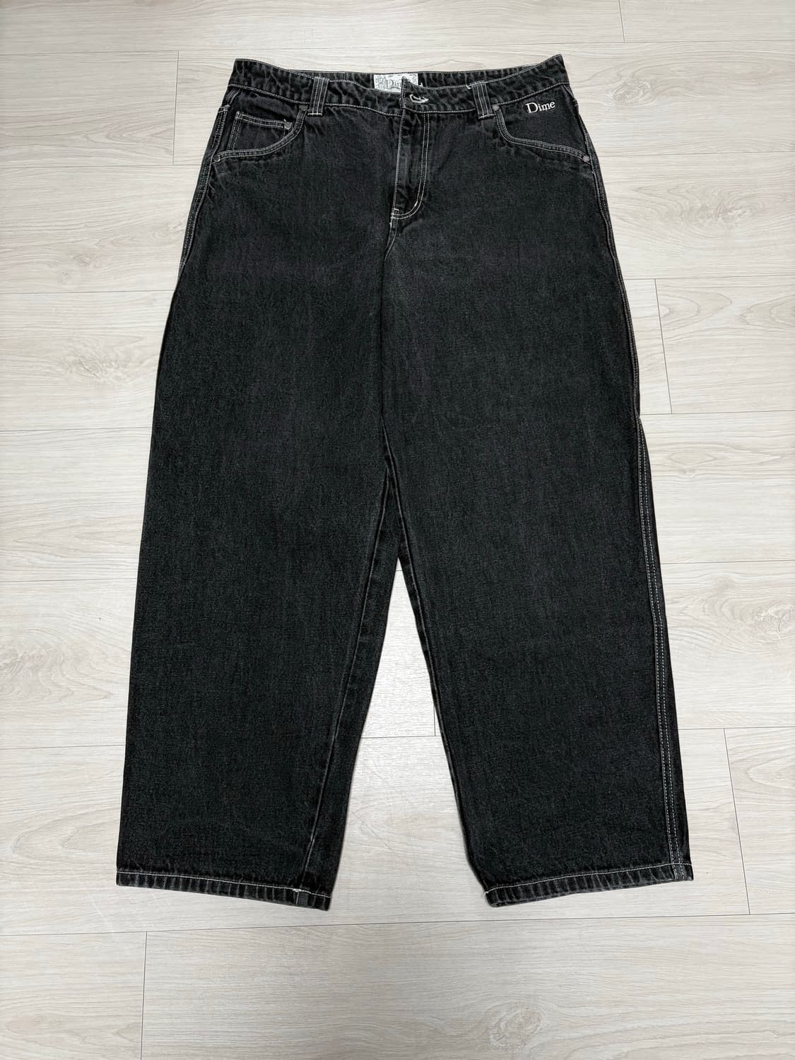 Dime baggy pants black L사이즈 상품이미지1