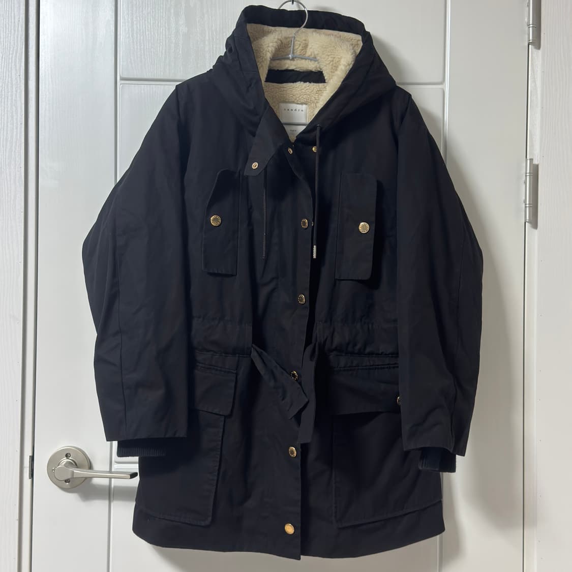 산드로 미드 야상 자켓 점퍼 상품이미지2