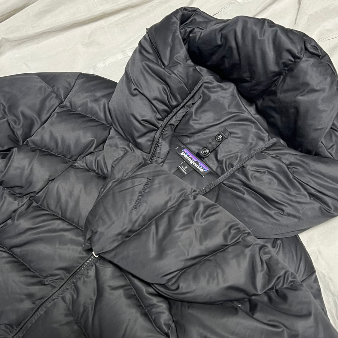 M 여성용 파타고니아 덕다운 후드 롱패딩 상품이미지1