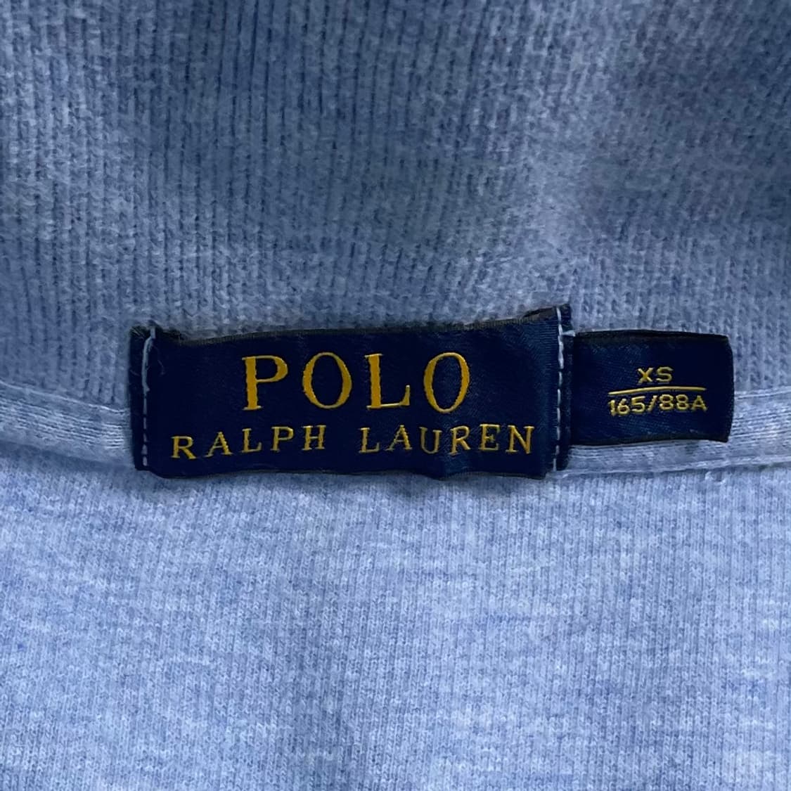 폴로 랄프로렌 스카이블루 반집업 상품이미지6
