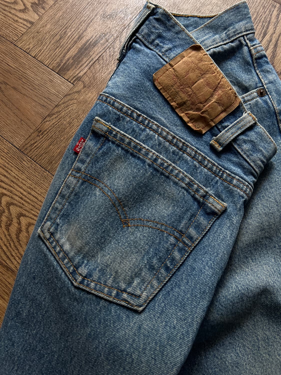 [31]90's 리바이스 501 Made in USA 데님 팬츠 S43 상품이미지6