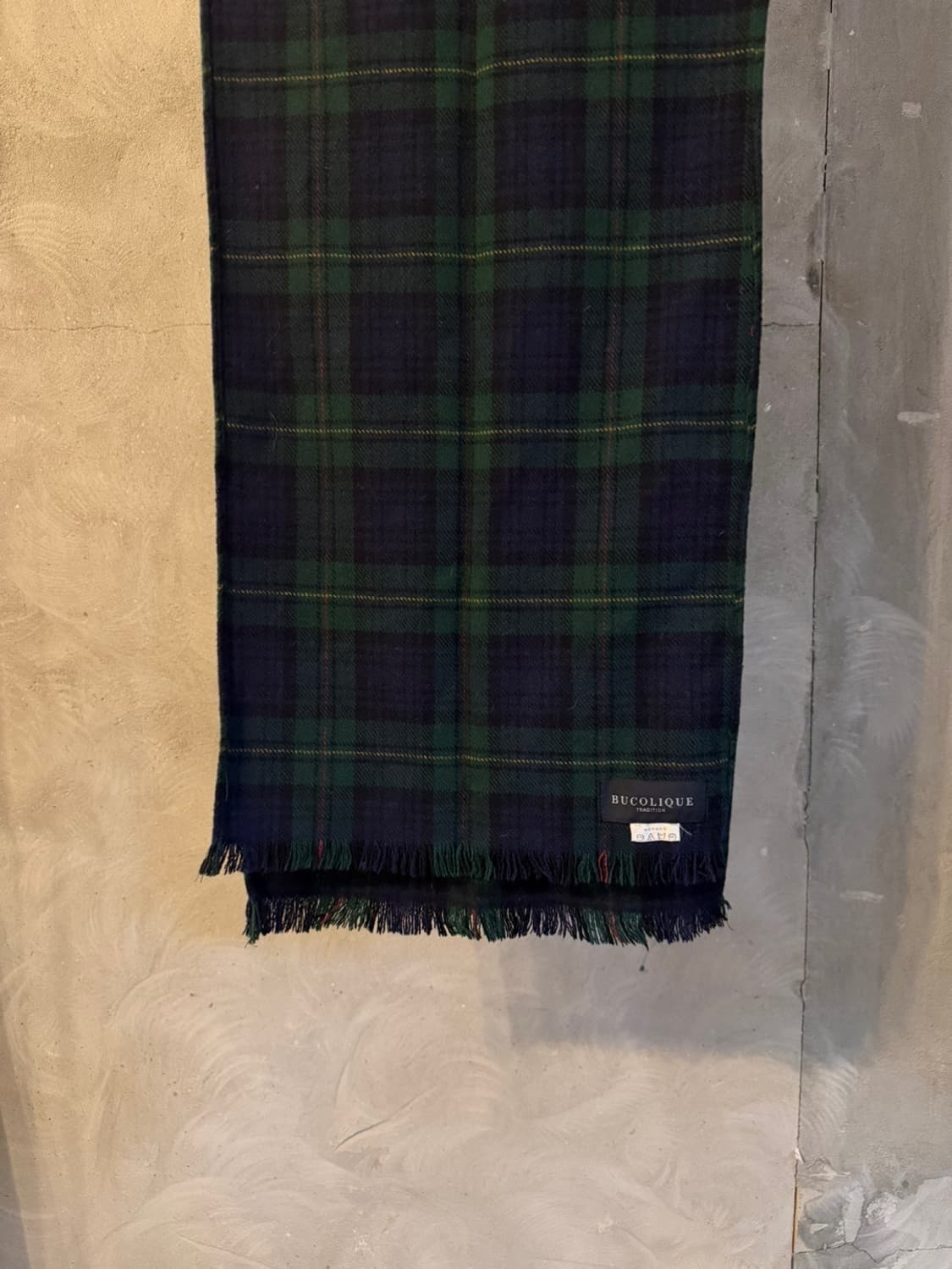 BUCOLIQUE 블랙와치 머플러 상품이미지4