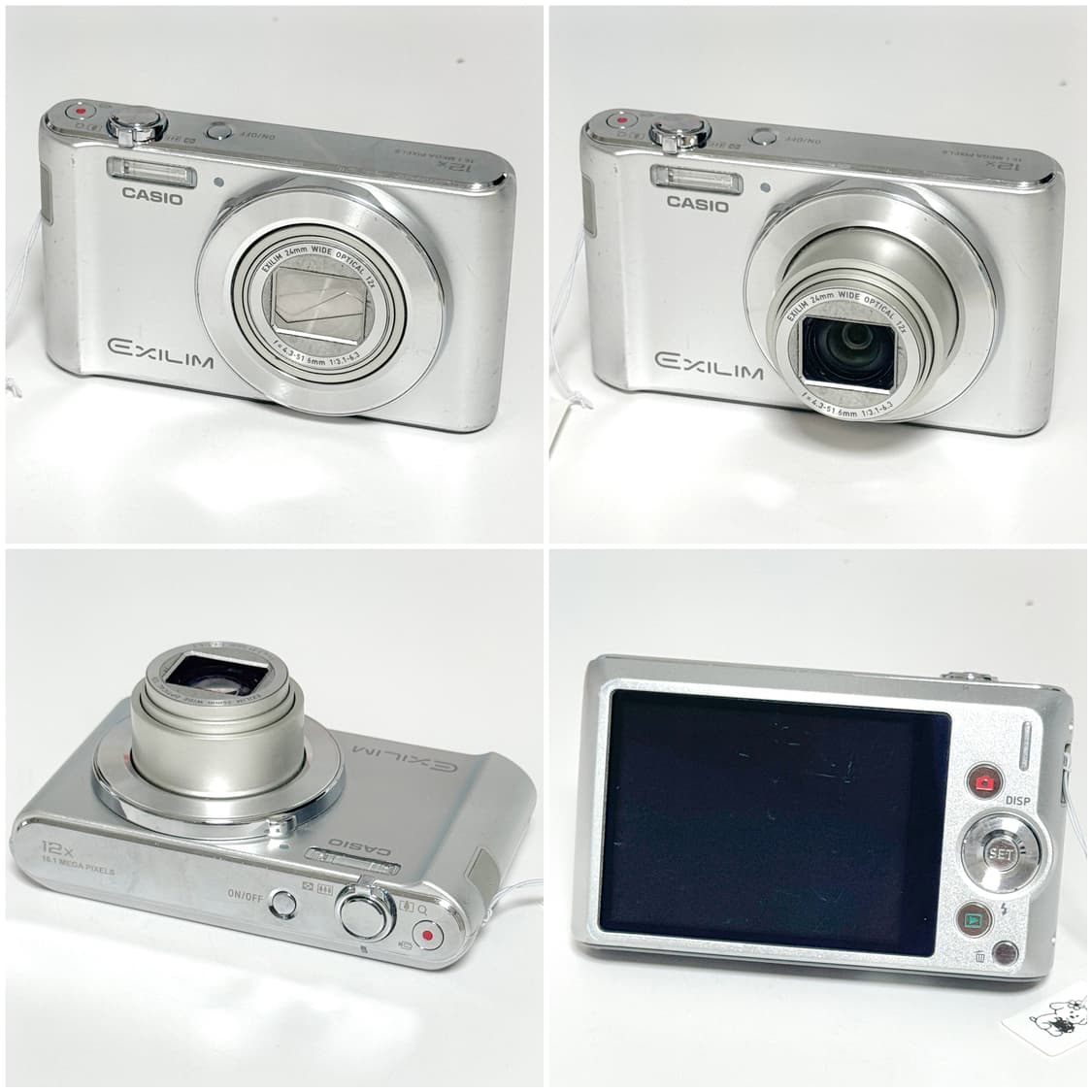 카시오 엑슬림 ZS210 실버 빈티지디카 상품이미지2