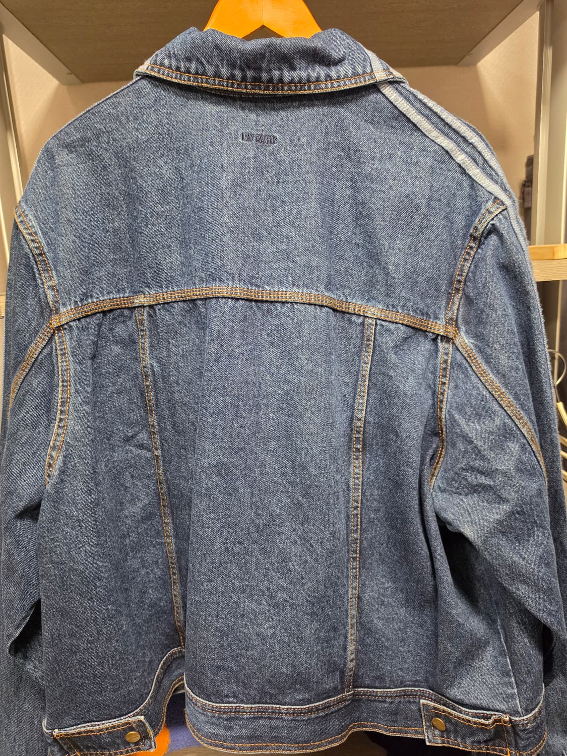 아디다스 오리지널스 X 아이비파크 데님 자켓 M (105)새상품 상품이미지6