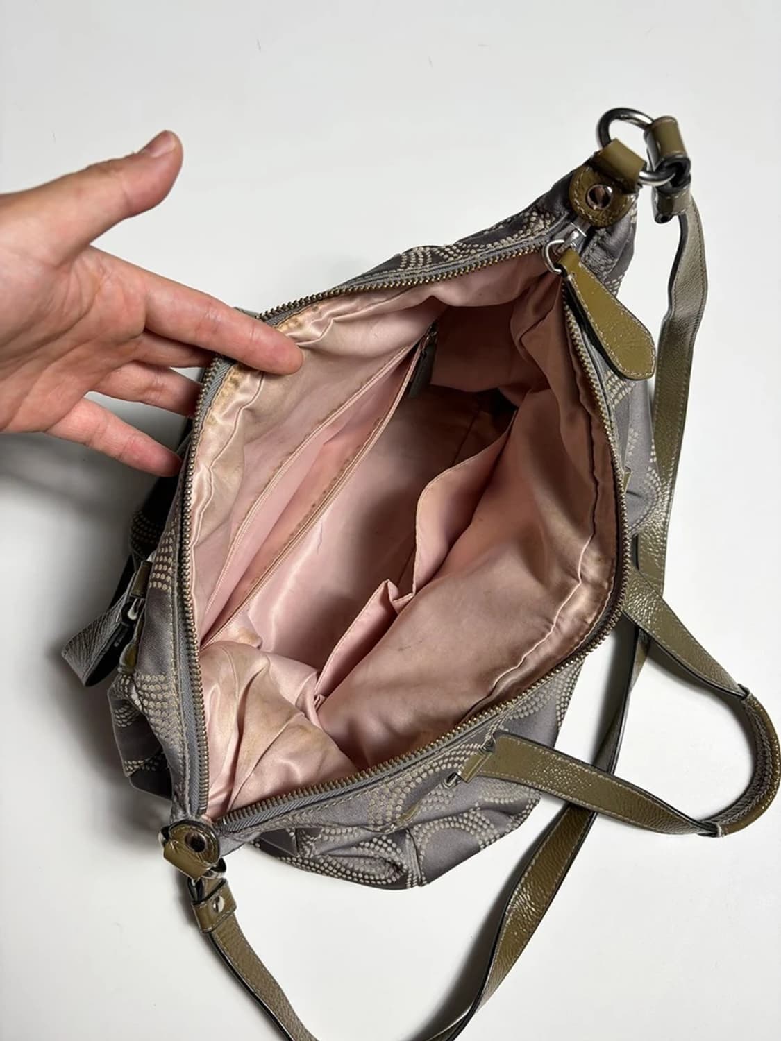 코치 COACH 애슐리 시그니처 패턴 숄더백 PR2200 상품이미지8