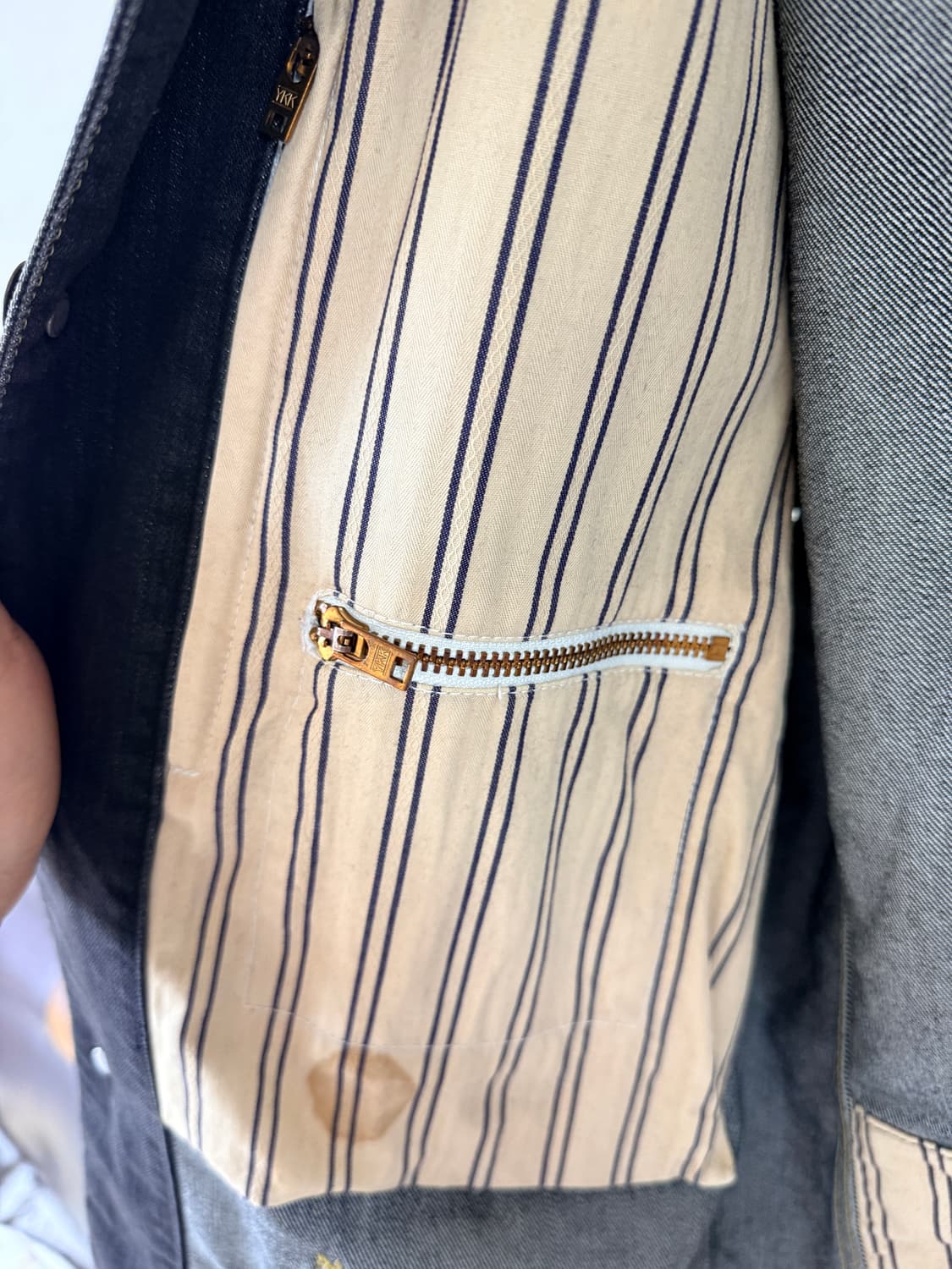 CEI for beams 빔즈 데님 초어자켓 워크자켓 상품이미지4