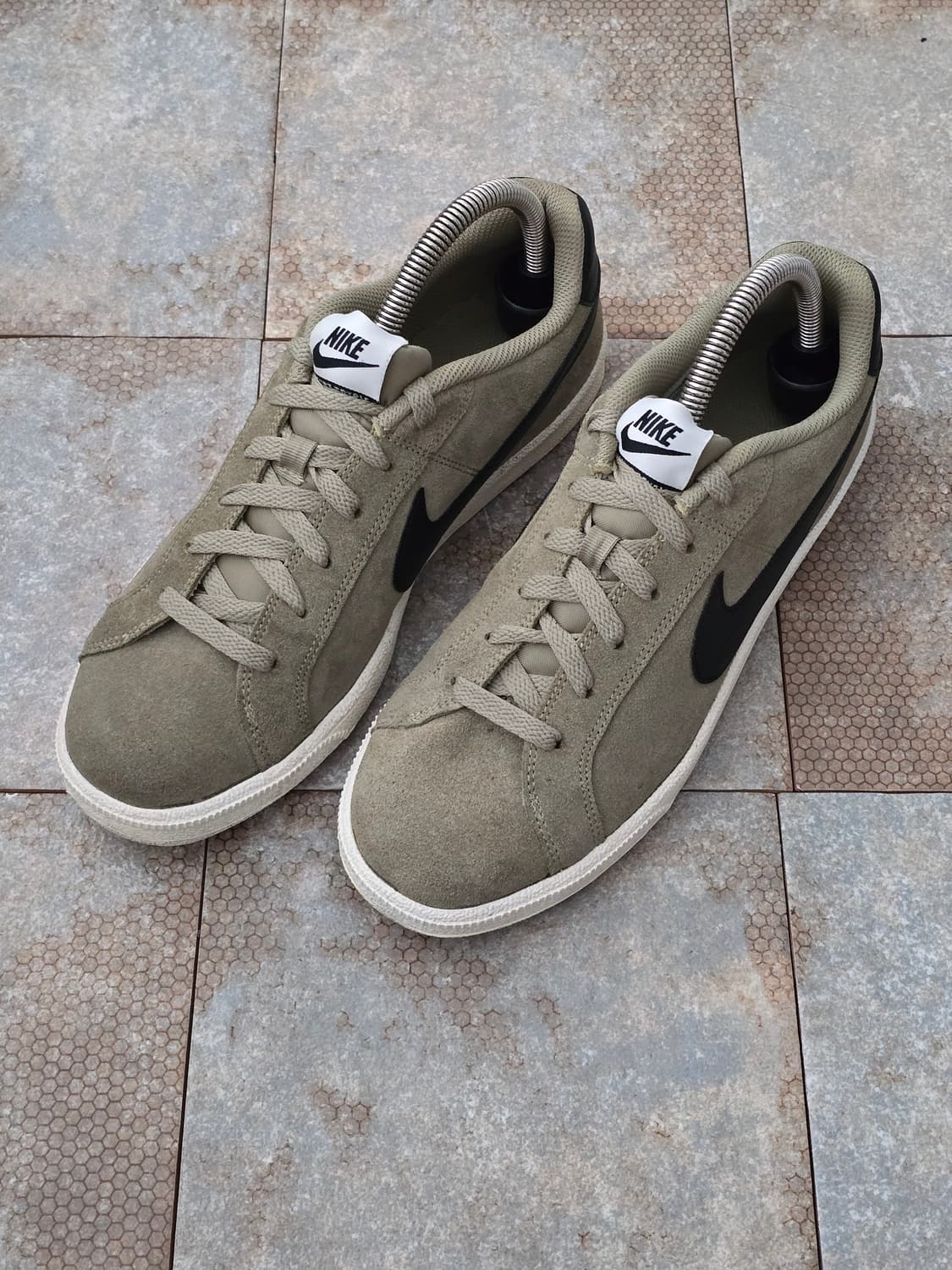 (260)나이키 코트 로얄 스웨이드 카키  상품이미지1