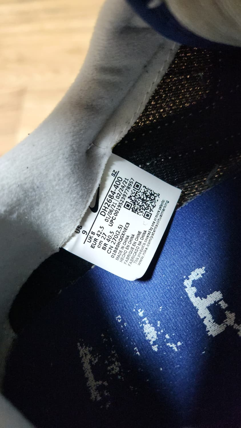 # 나이키 사카이 프라그먼트 LD와플 네이비 270mm 265mm 급처 상품이미지5