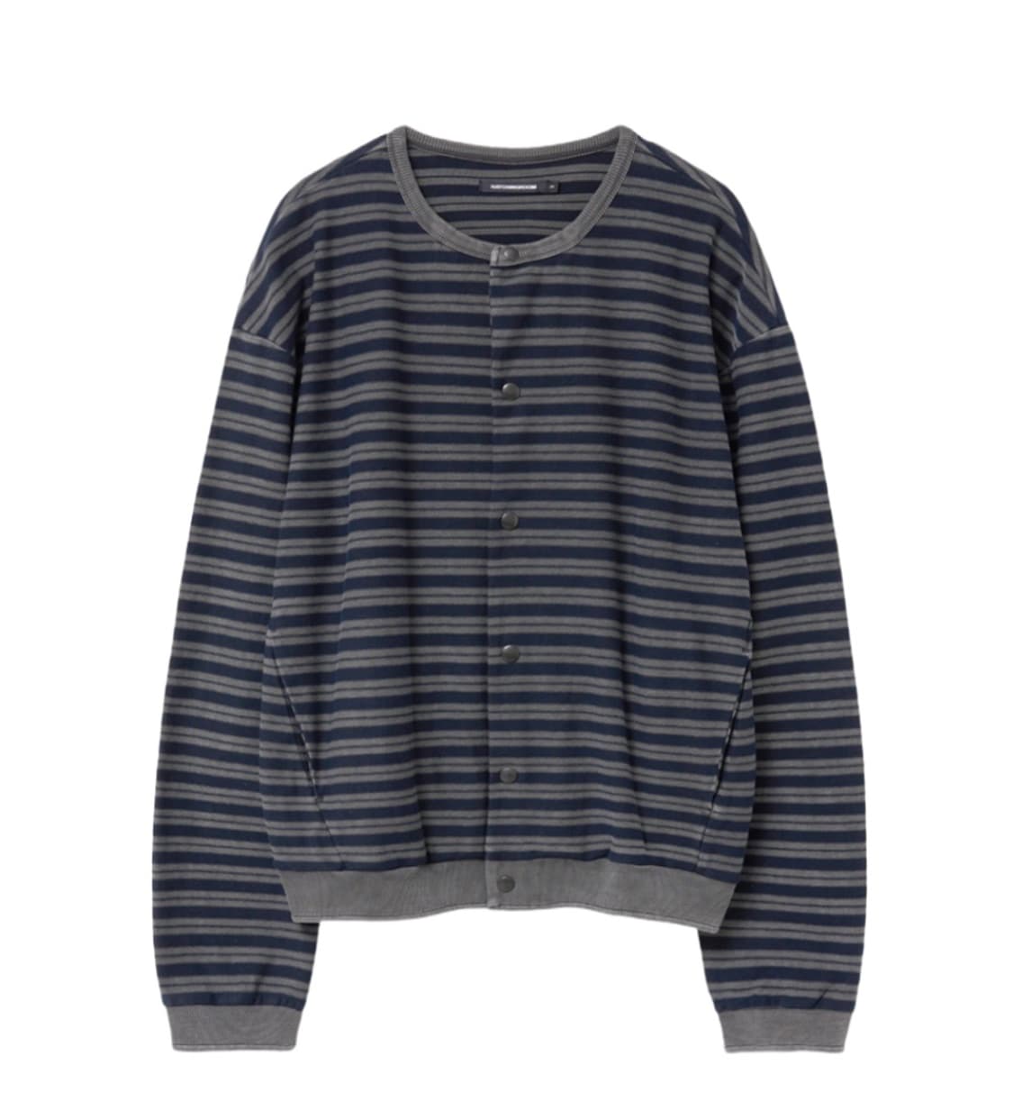 해칭룸 스트라이프 가디건 블루 3 상품이미지1