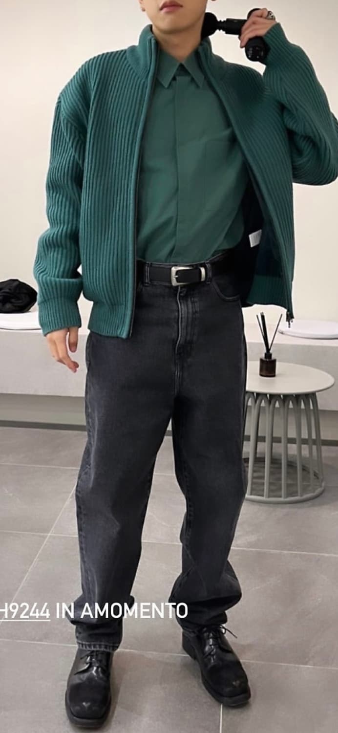 Amomento full needle blouson (L) 상품이미지5