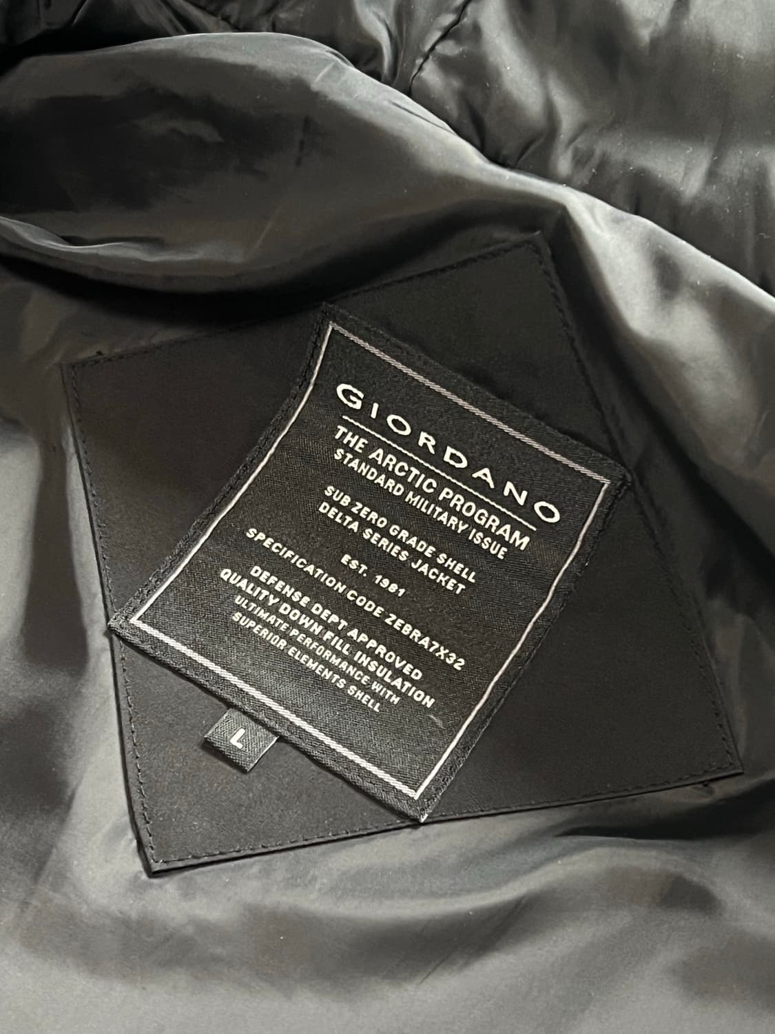 지오다노/스노우파카솔리드 지나다구스/L 상품이미지7