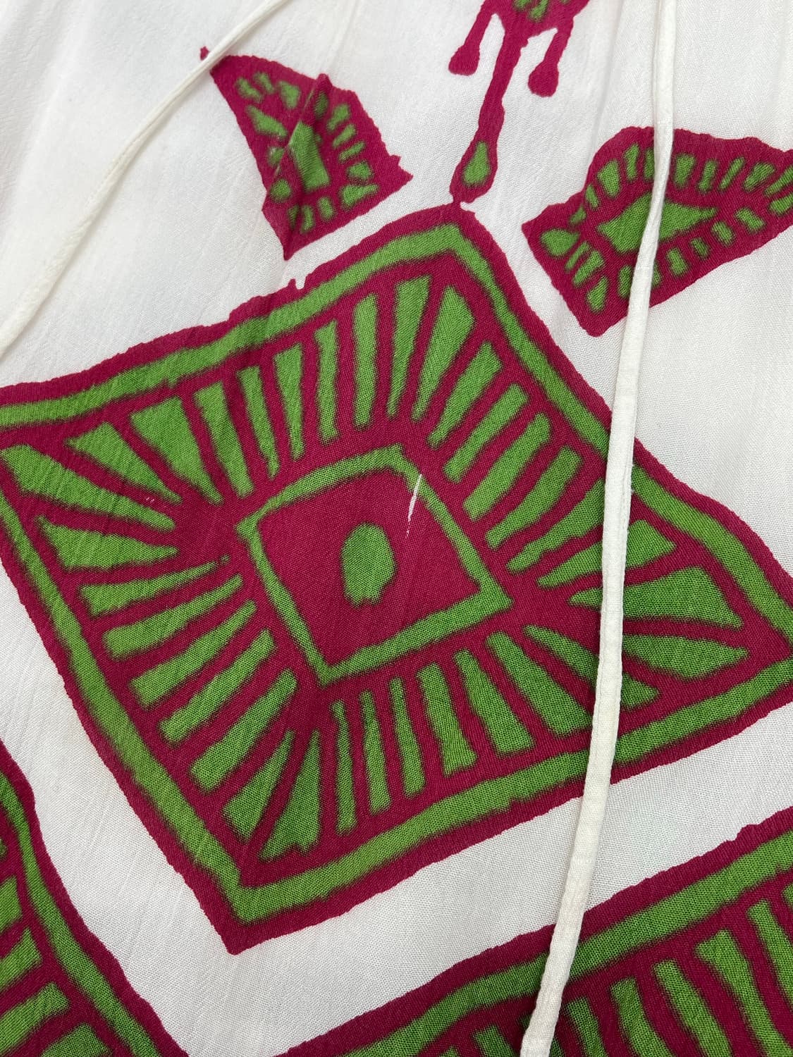 빈티지 패턴 롱 스커트 상품이미지4