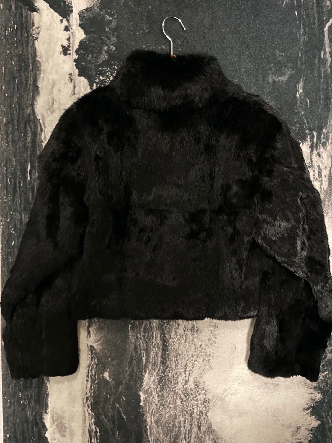 크롭 퍼자켓 상품이미지3