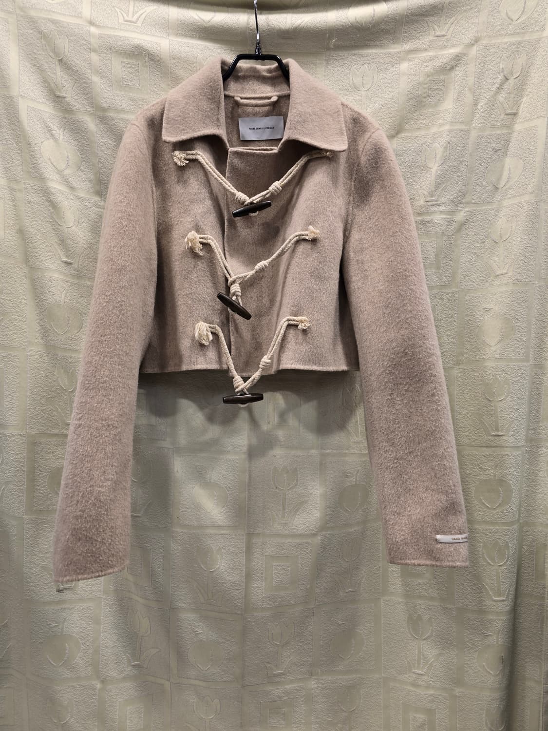 모어댄예스터데이 더플 코트 크롭 자켓 프리사이즈 상품이미지1