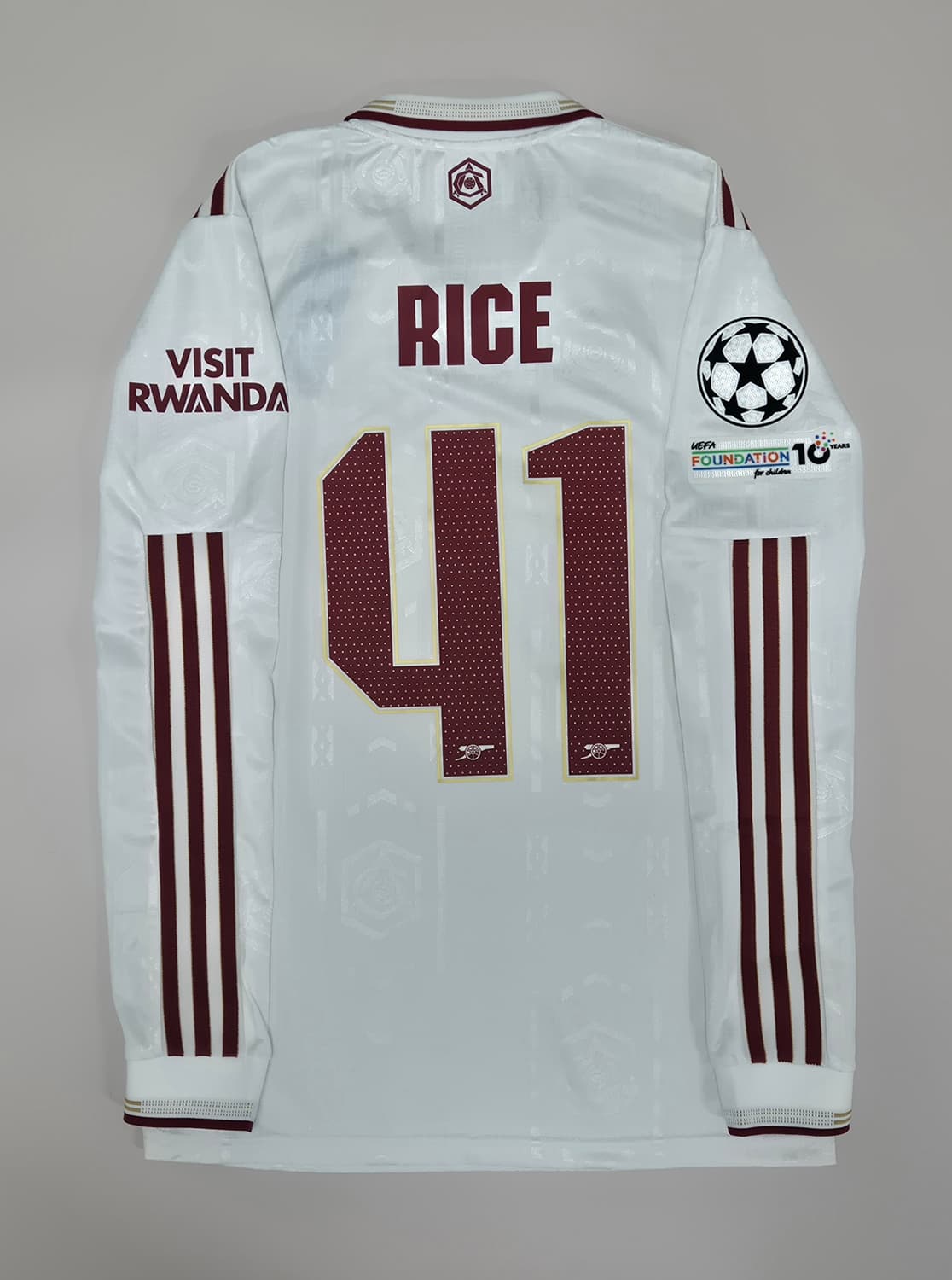 25-26 아스날 써드킷 데클란 라이스 긴팔 유니폼 L 상품이미지1