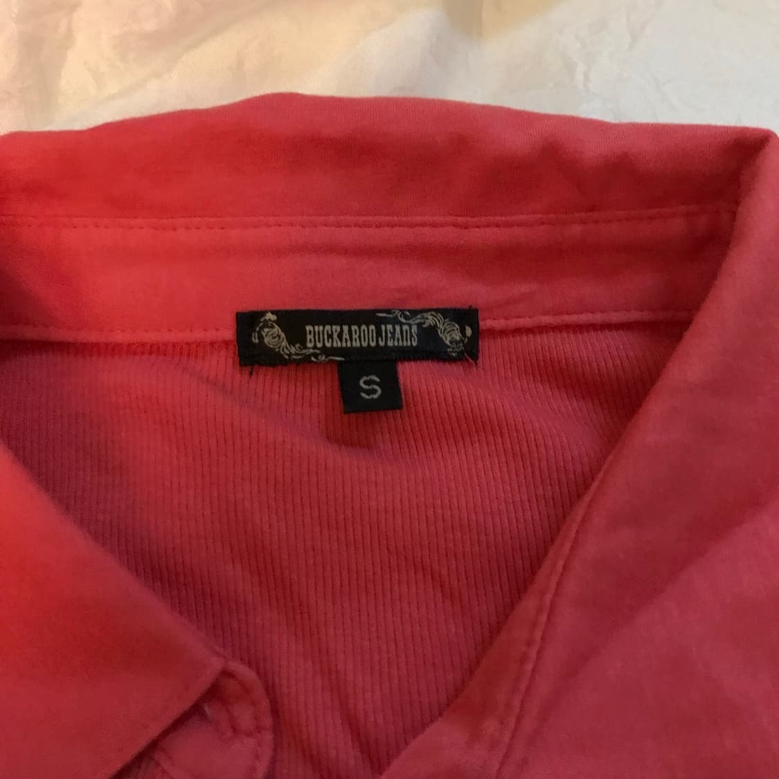 Buckaroo 버커루 갸루 락 펑크 핫핑크 카라티 상품이미지6