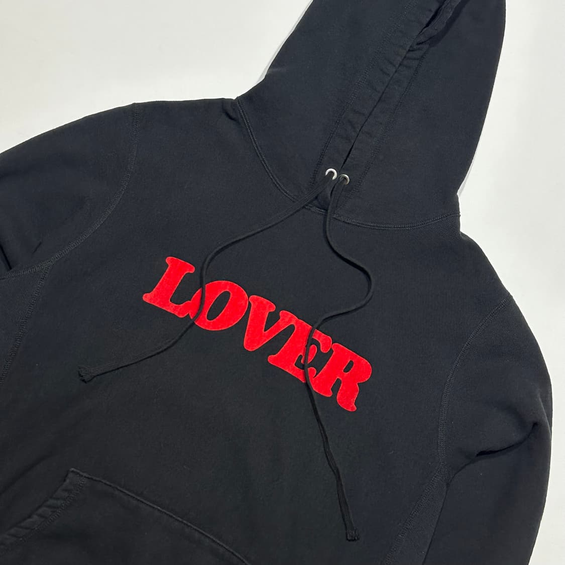 비앙카 샹동 LOVER 풀오버 블랙 후드 상품이미지2