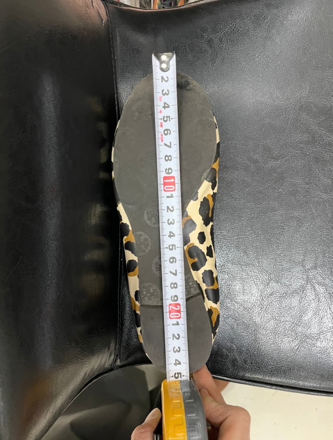 토리버치 호피 레바 플랫슈즈 25cm 상품이미지9