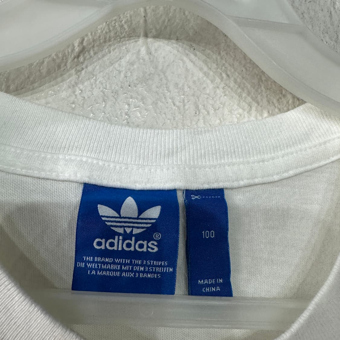 아디다스 빅로고 반팔 95-100 상품이미지3