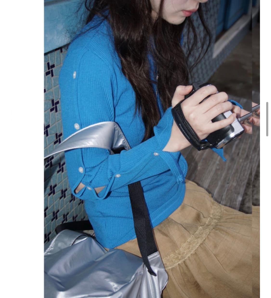 김아홉 빈티지 레이스 스커트 상품이미지5