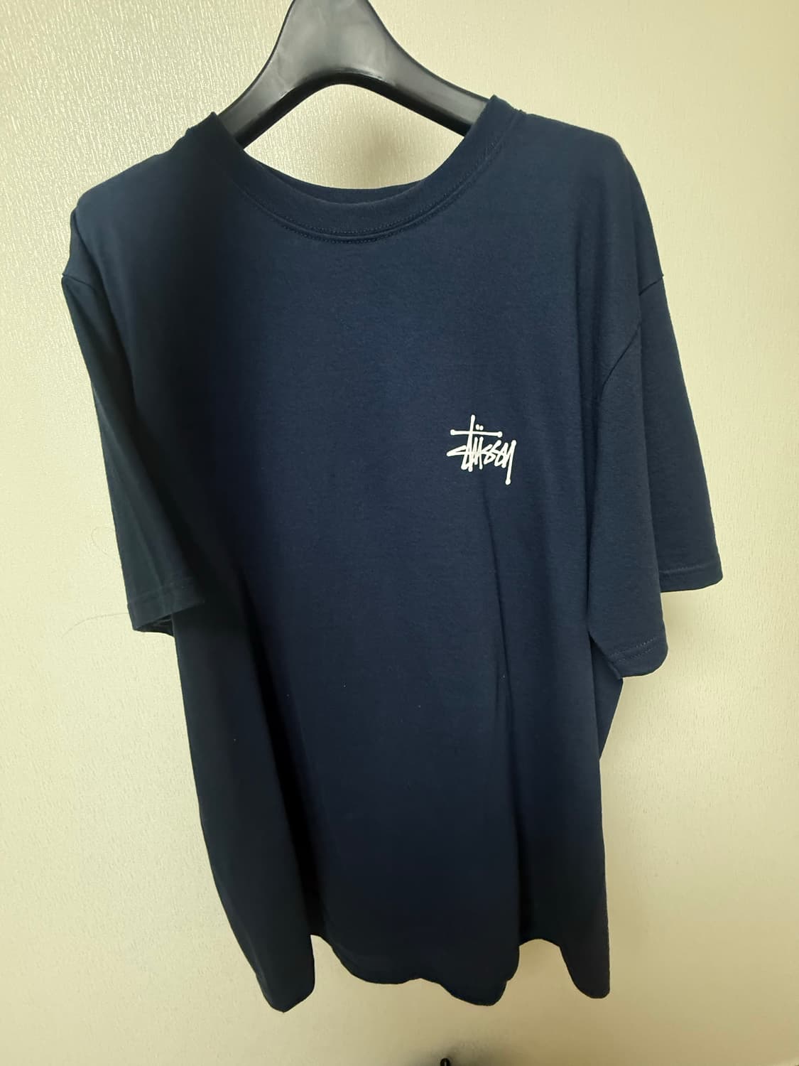 스투시 베이직 반팔 네이비 상품이미지1