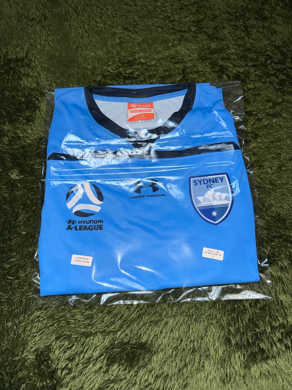 [Youth XL] 언더아머 시드니 FC 2019-20 홈 레플리카 저지 상품이미지10
