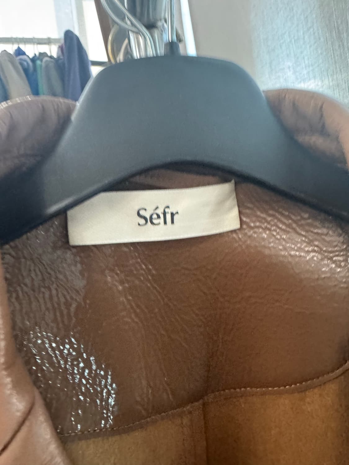 sefr 브라운 코트 XL 상품이미지2