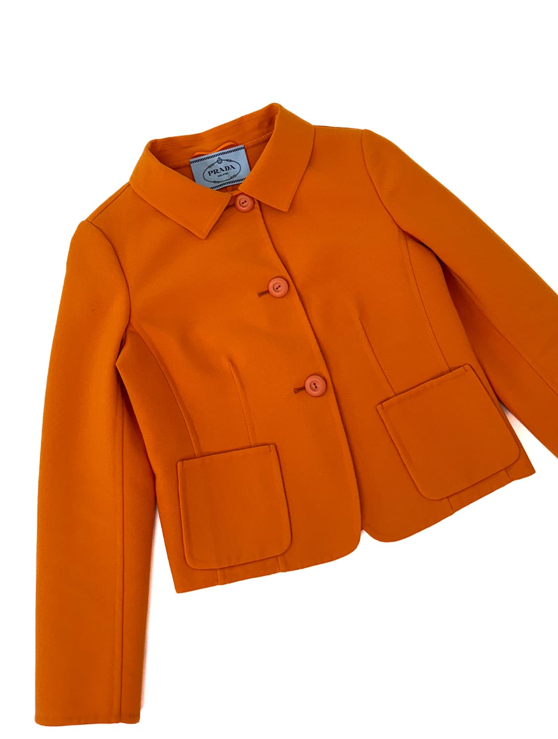 Prada Orange  Cropped Jacket/ 40 상품이미지3