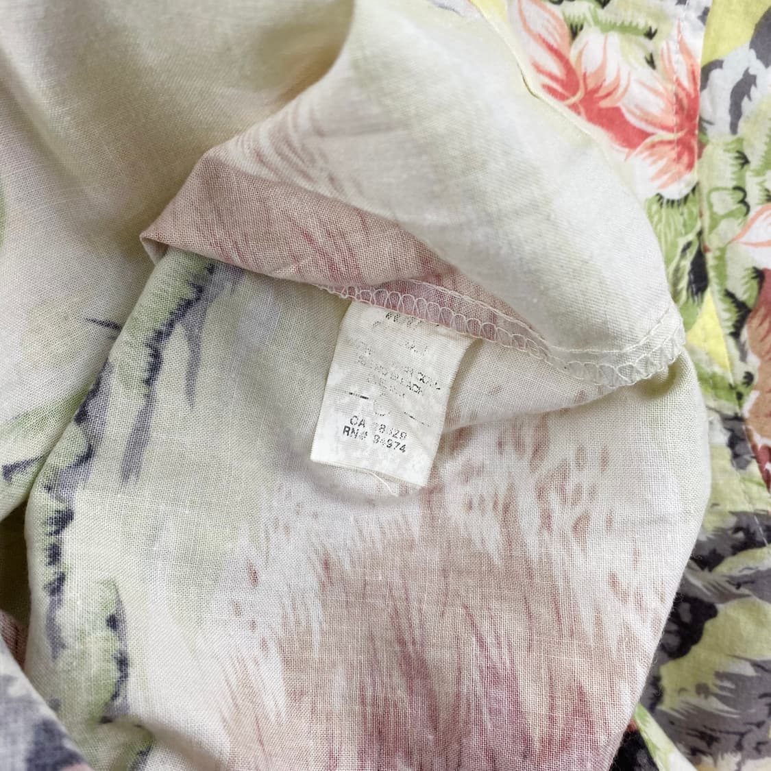 90s 올드 스투시 하와이안 셔츠 (100) 상품이미지10