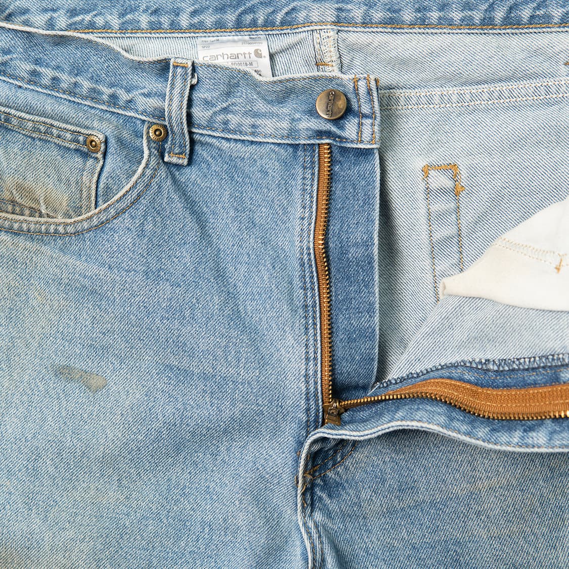 [36] 칼하트 B18 스톤워시 스트레이트 핏 데님팬츠 MB-1379  상품이미지2