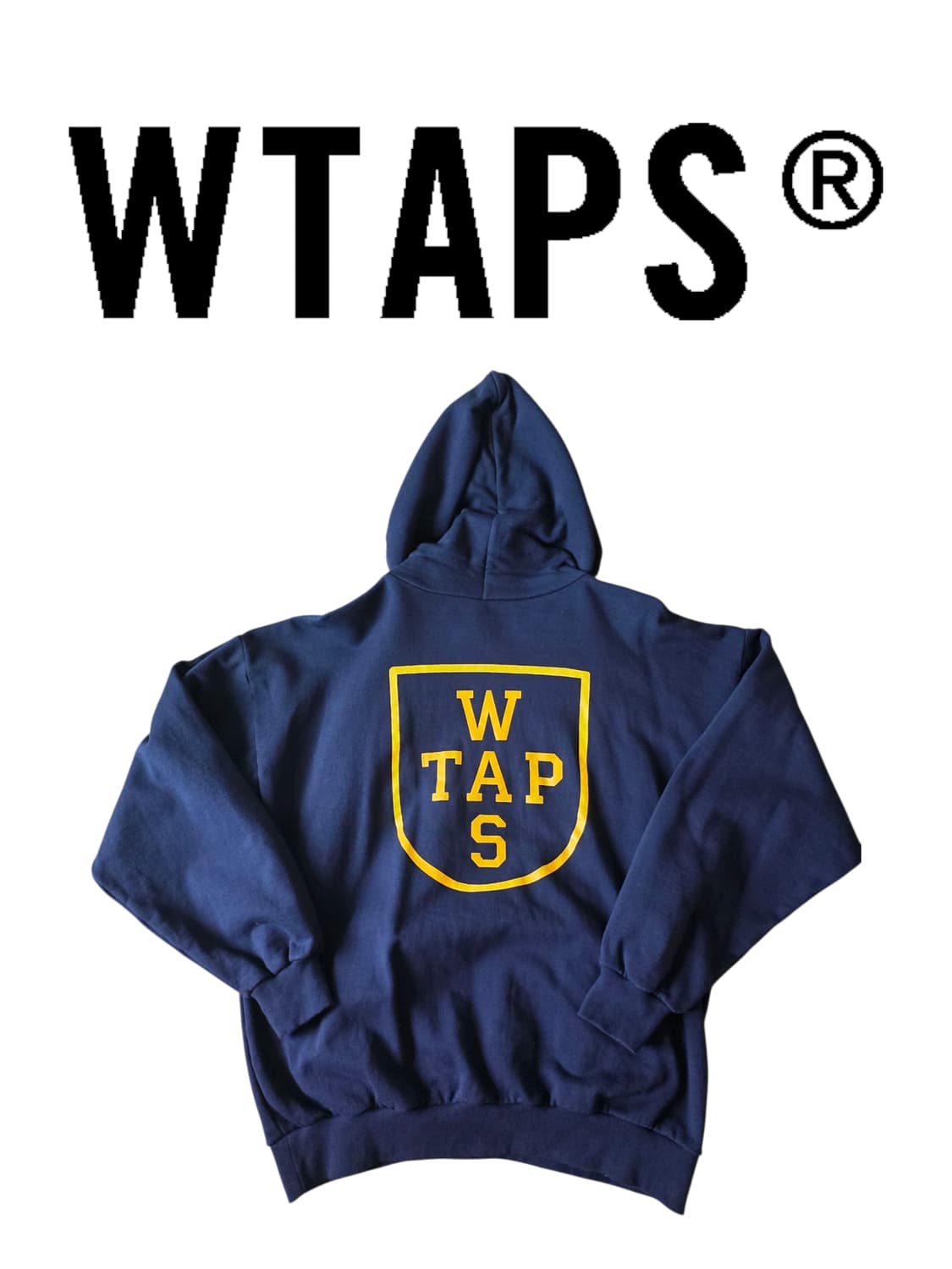 [3] Wtaps 더블탭스 22AW 네이비 후디 상품이미지1