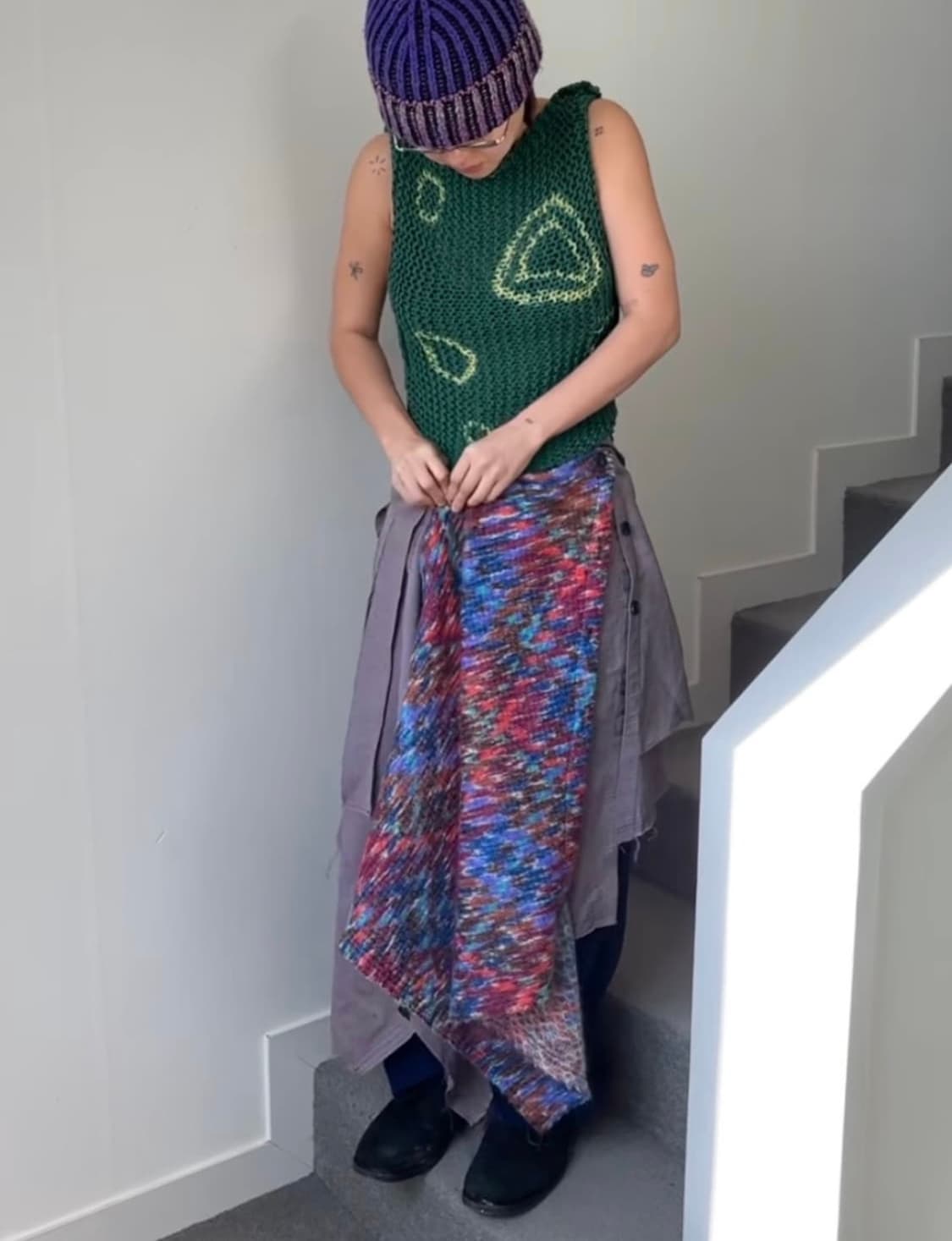 공테잎 스커트 상품이미지3