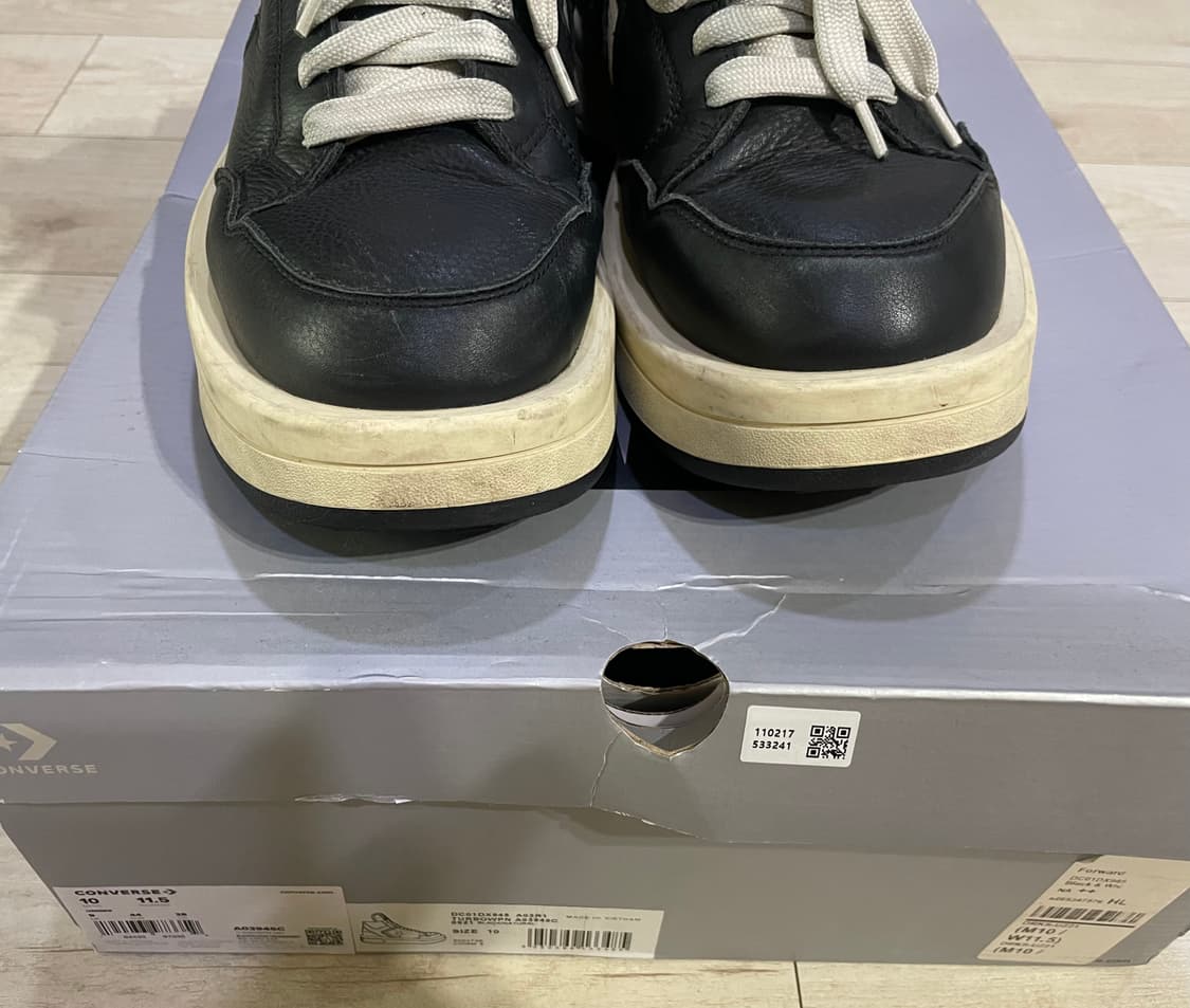 [280] 컨버스 x 다크쉐도우 터보웨폰 블랙 크림 상품이미지4