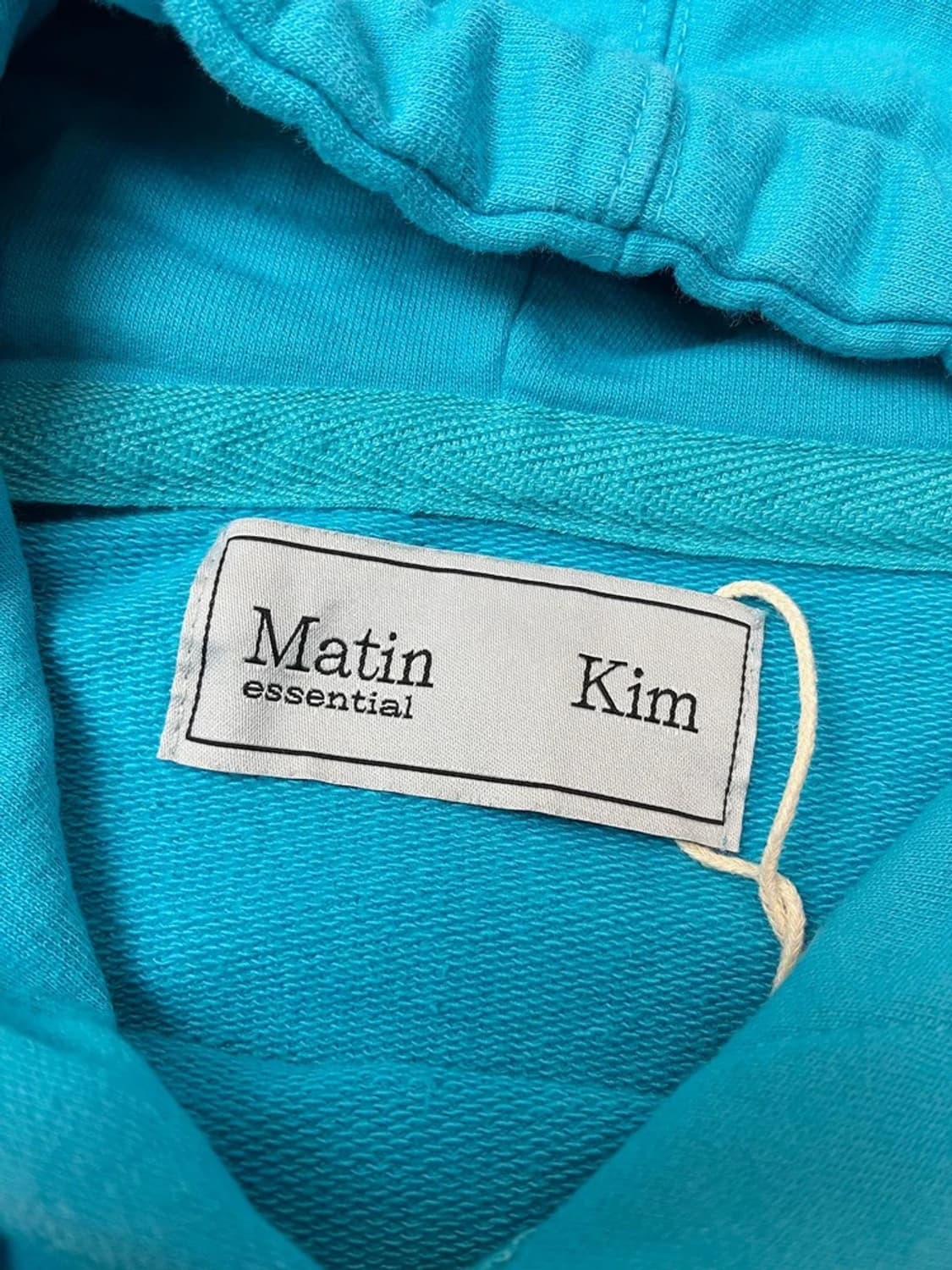 마뗑킴 22ss 헤비코튼 자수 로고 후드티 PN5149 상품이미지8